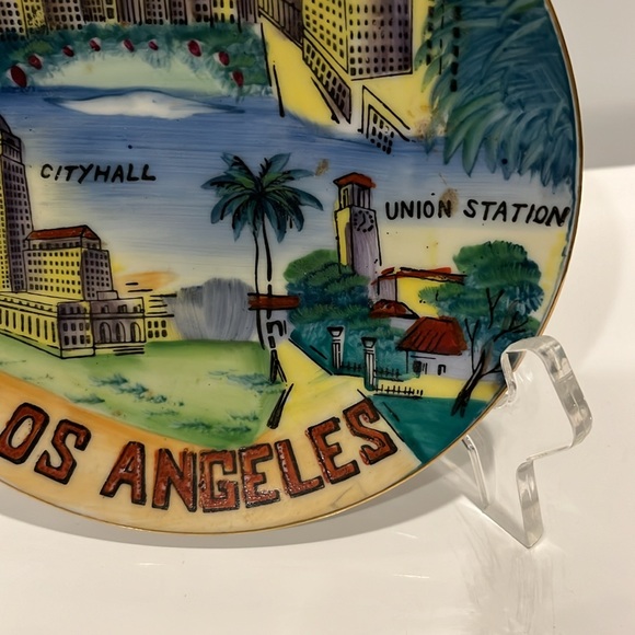 Los Angeles Plate - Vintage - Picture 3 of 6